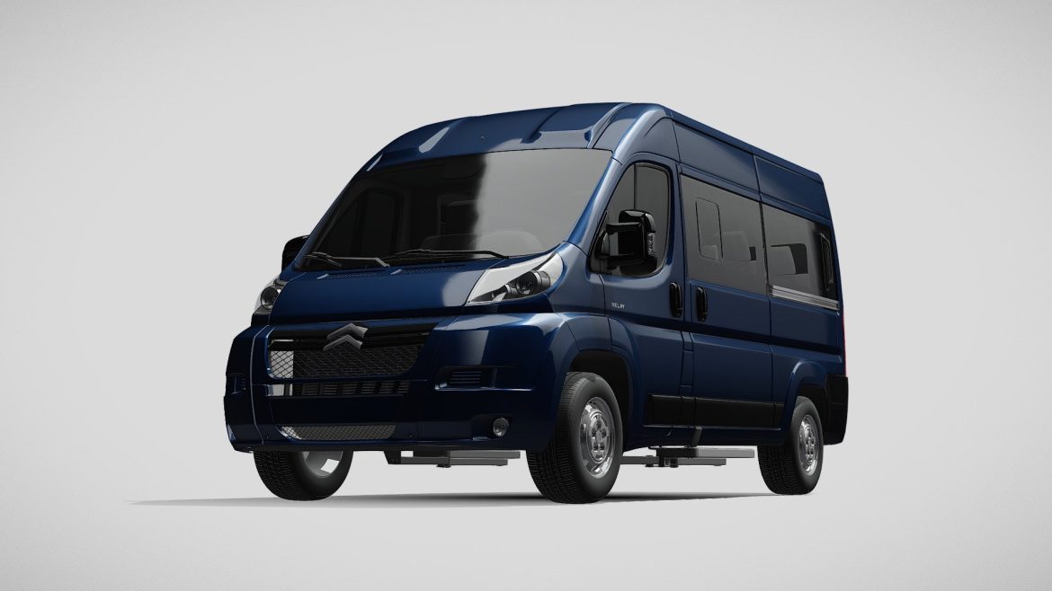 citroen relay window van l2h2 2006 2014 3d model