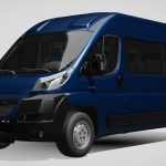 citroen relay window van l3h2 2006 2014 3d model