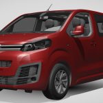 citroen spacetourer l1 2017 3d model