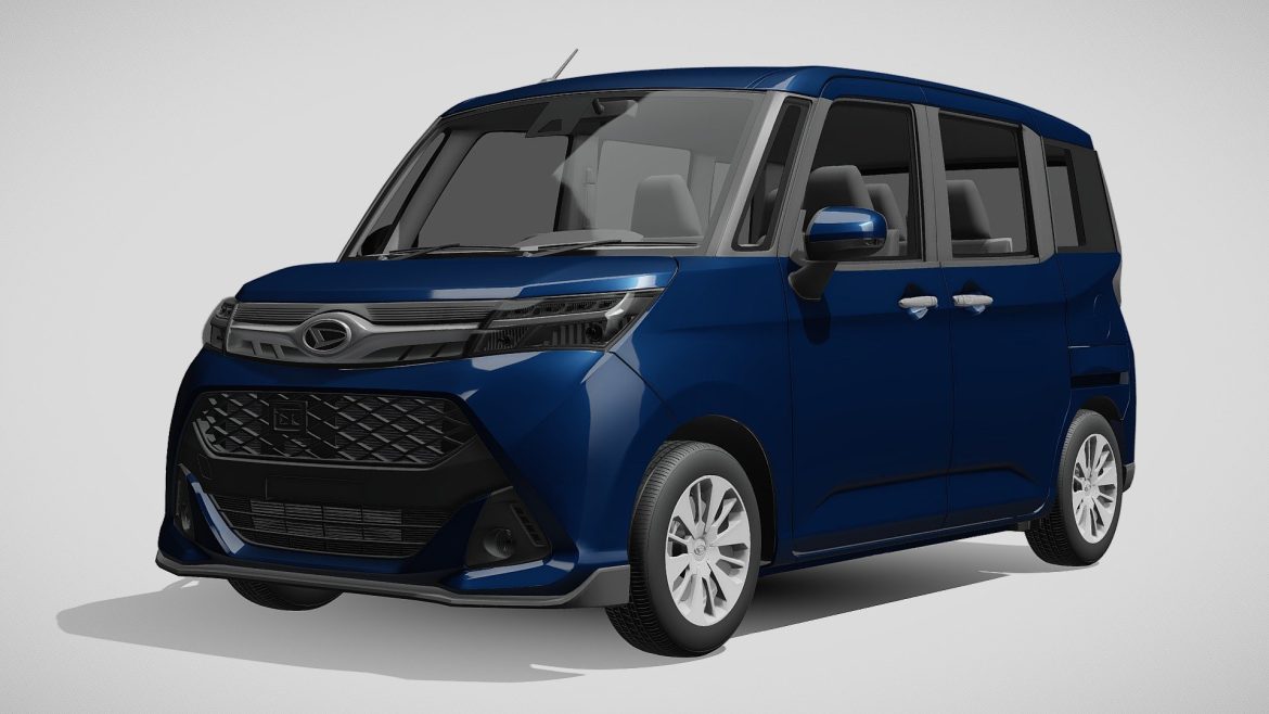 daihatsu thor 2017 3d model