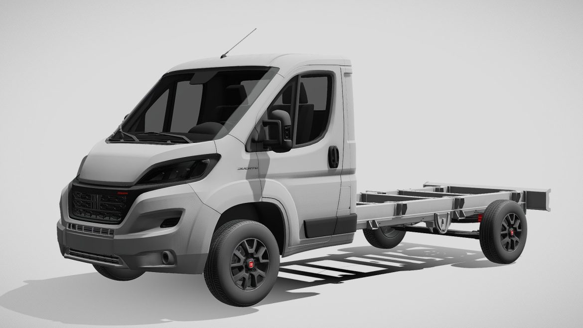 fiat ducato chassis single 4035 2022 3d model