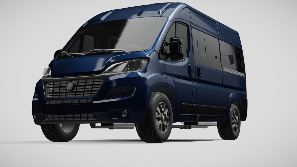 fiat ducato panorama 2014 3d model