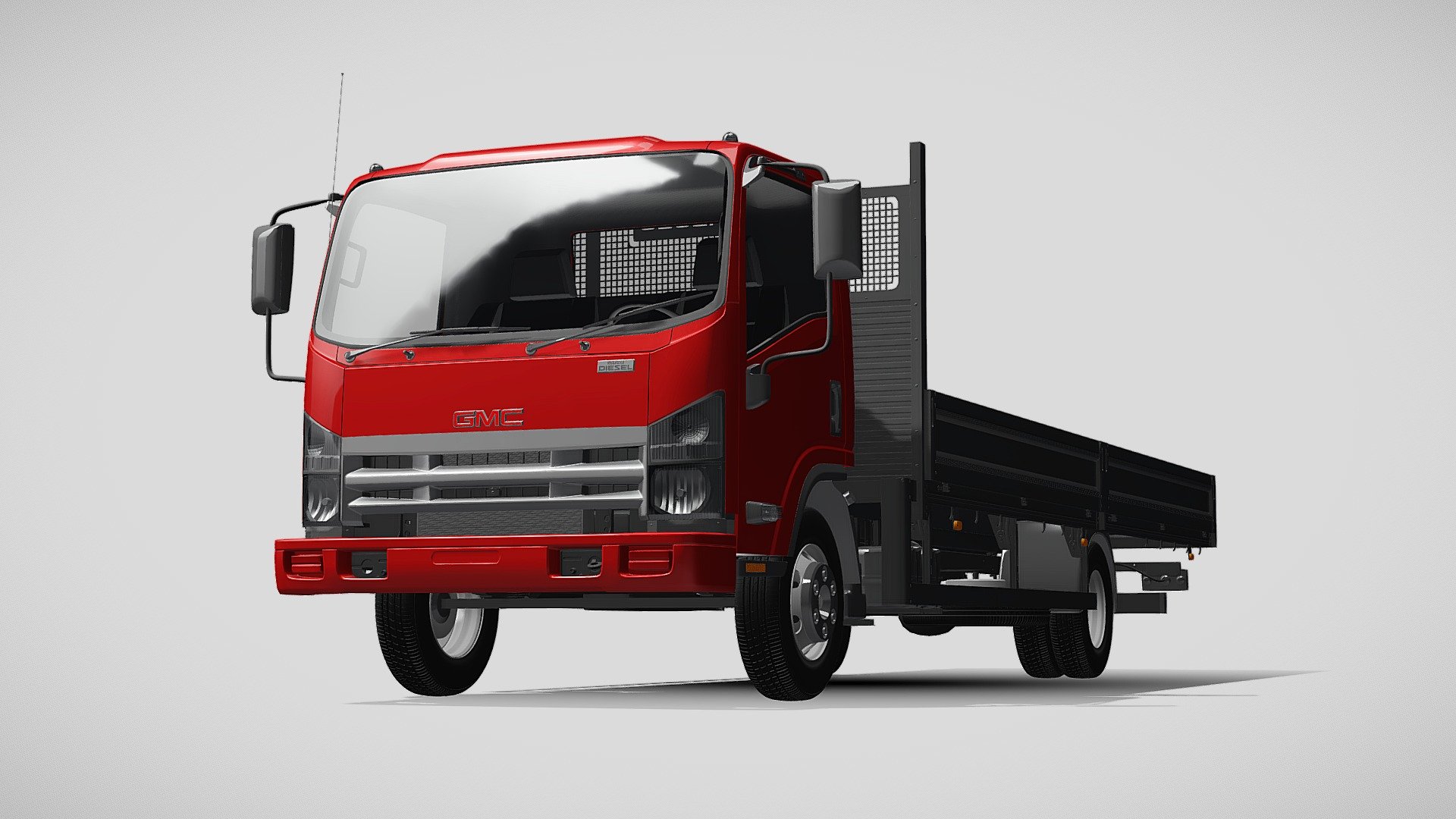 GMC W3500 Rigid Body Truck 2021