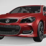 h s v redline sportwagon vf series ii 2016 3d model