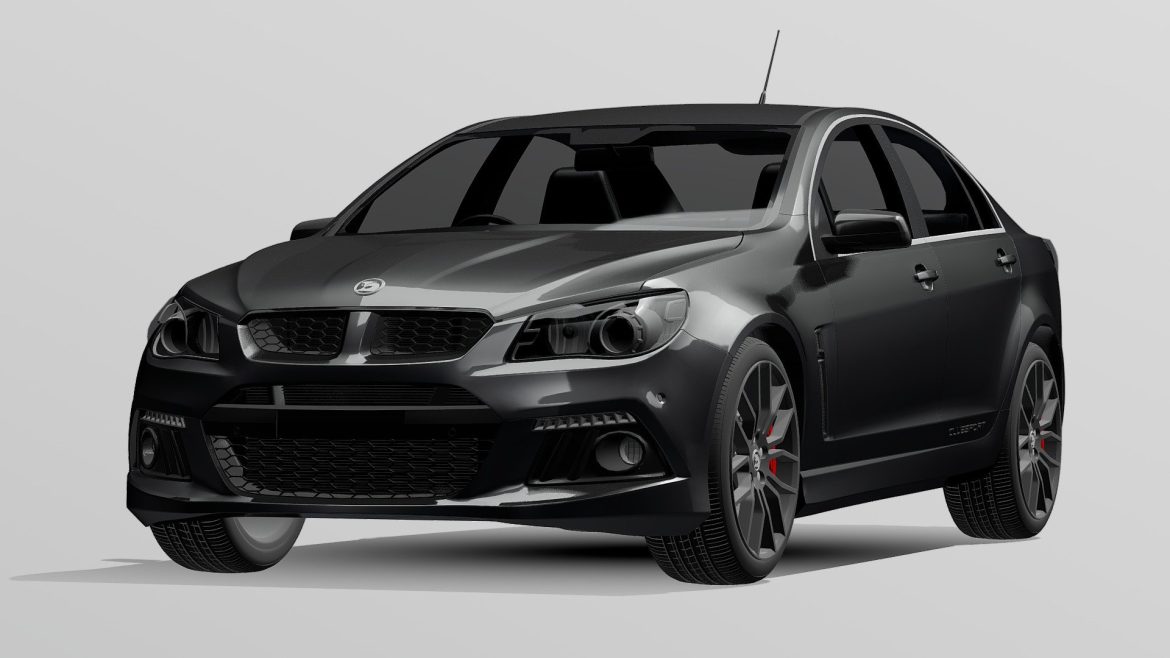 hsv clubsport r8 gen f 2015 3d model