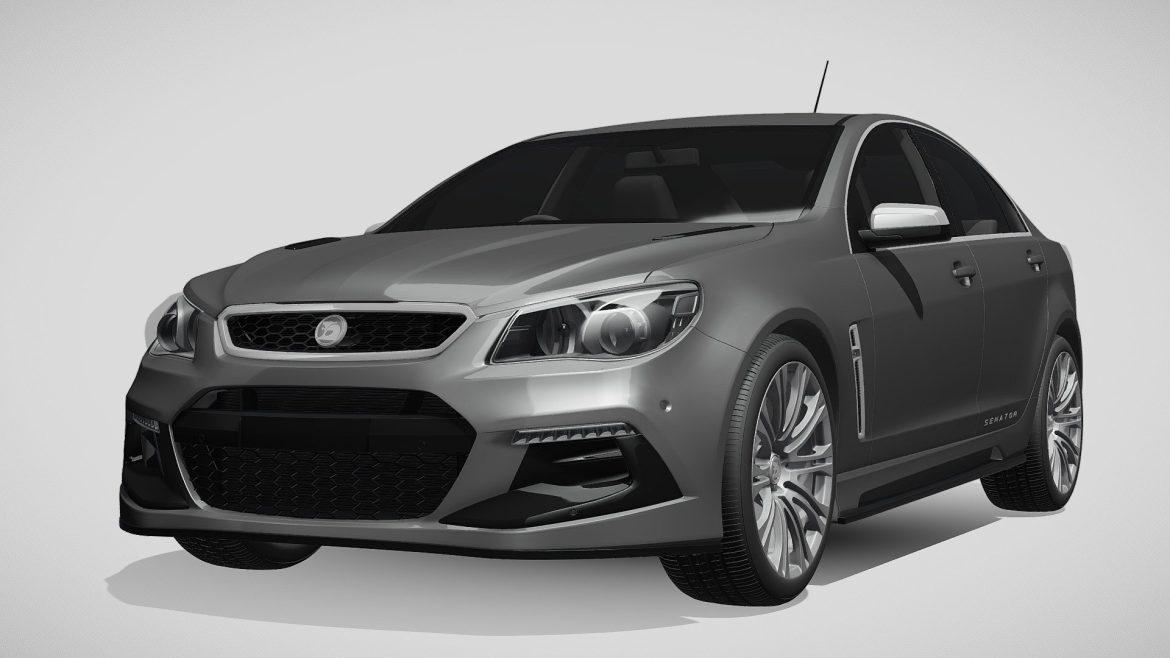 hsv senator signature gen f2 2015 3d model