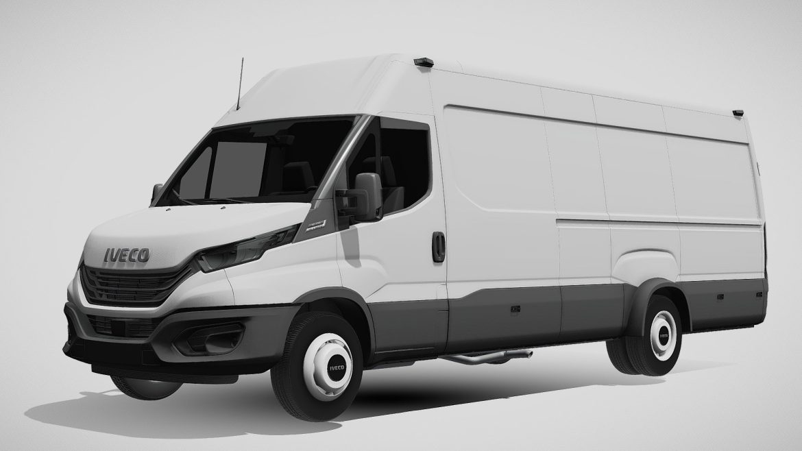 iveco daily van 2022 l5h2 3d model