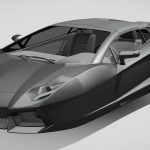 Lamborghini Aventador Flying