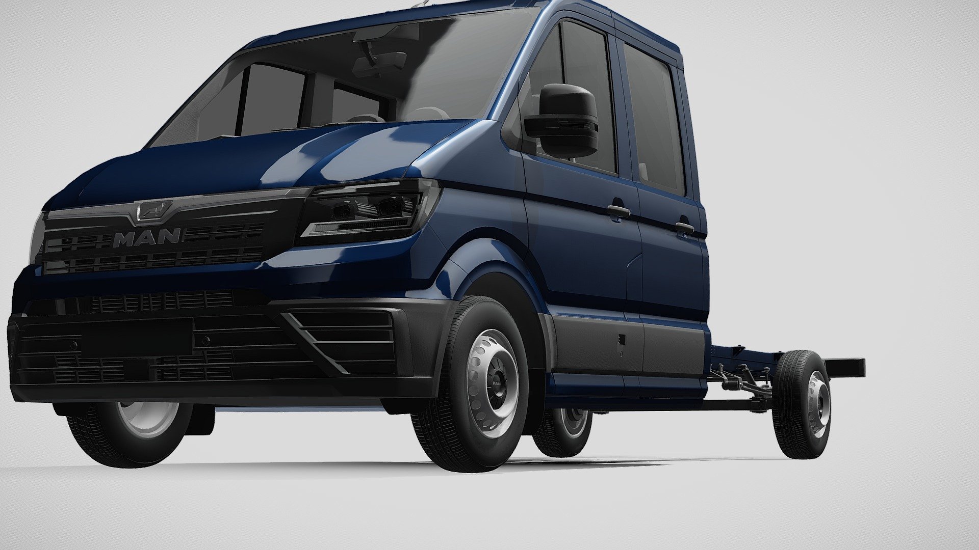 MAN TGE Chassi DoubleCab L2 2017