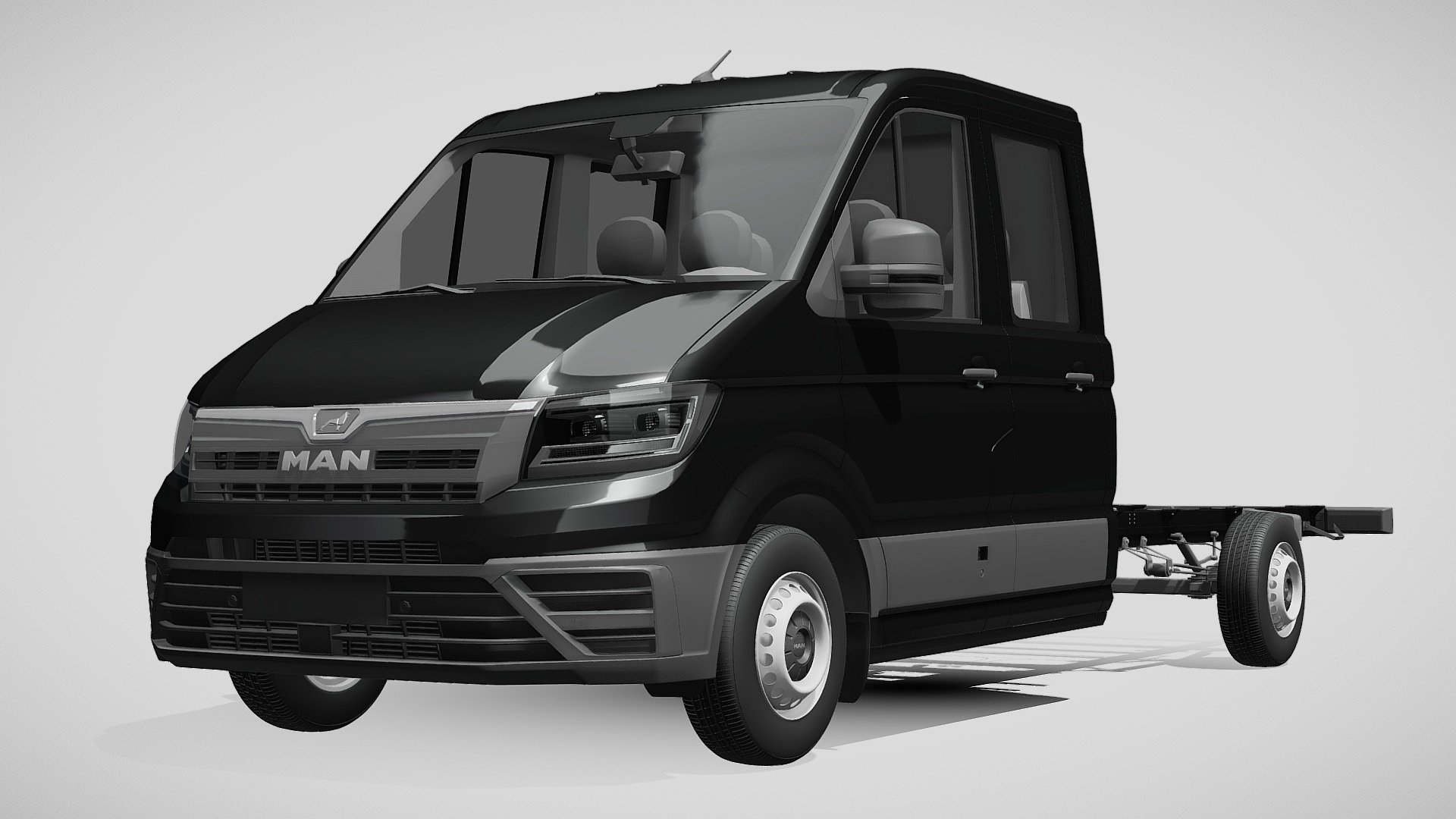 MAN TGE Chassi DoubleCab L3 2017