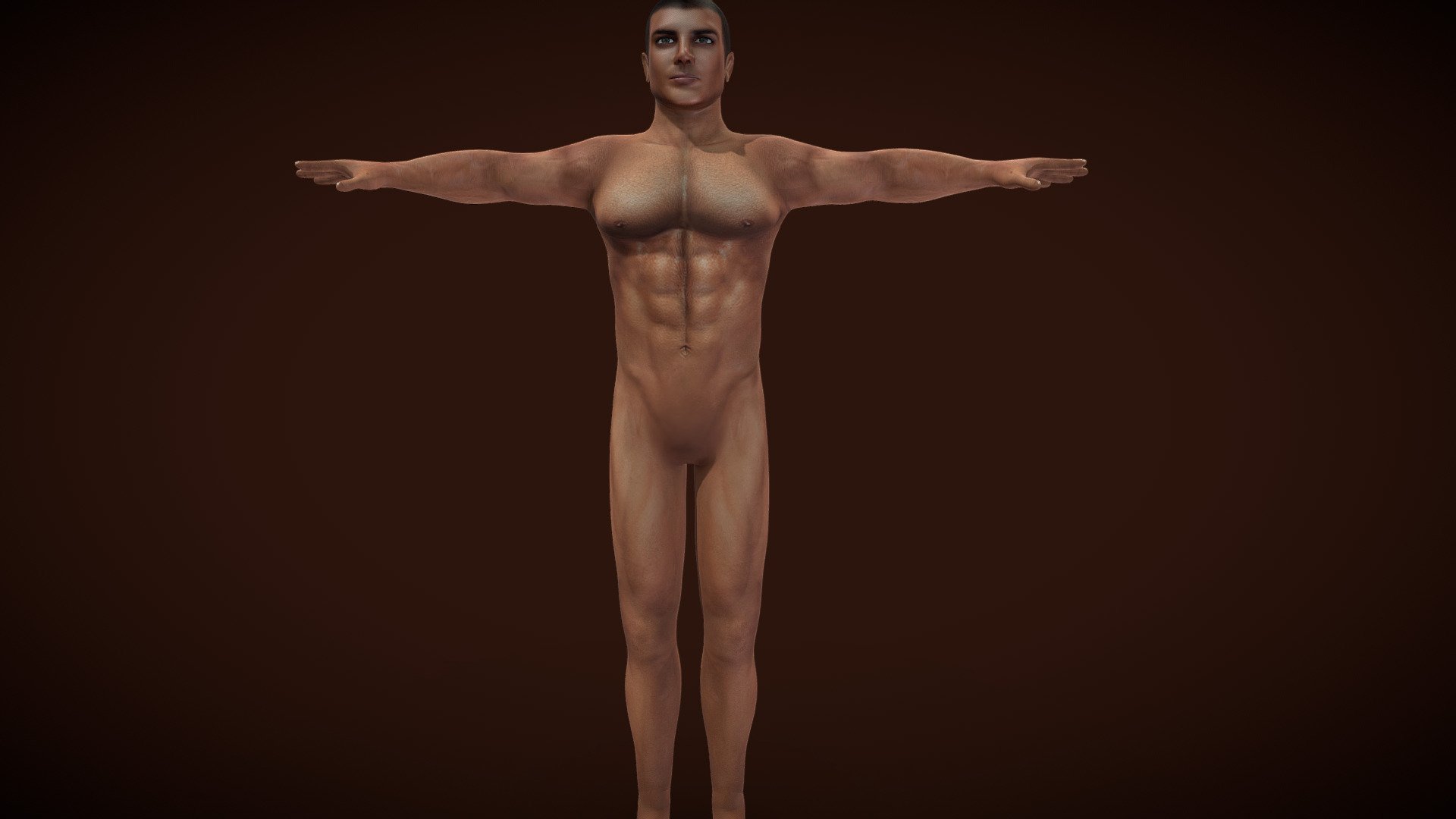 Adin Low Poly Male Character