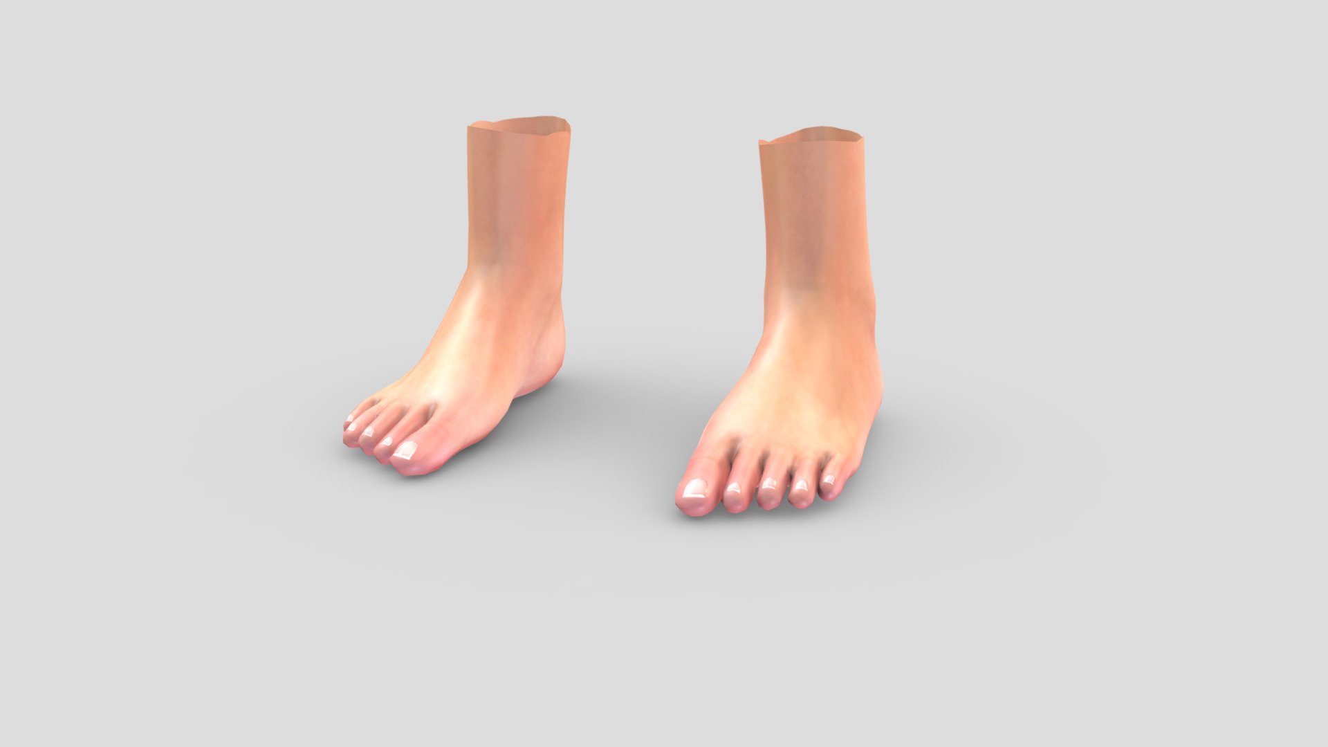 Female Flat Feet