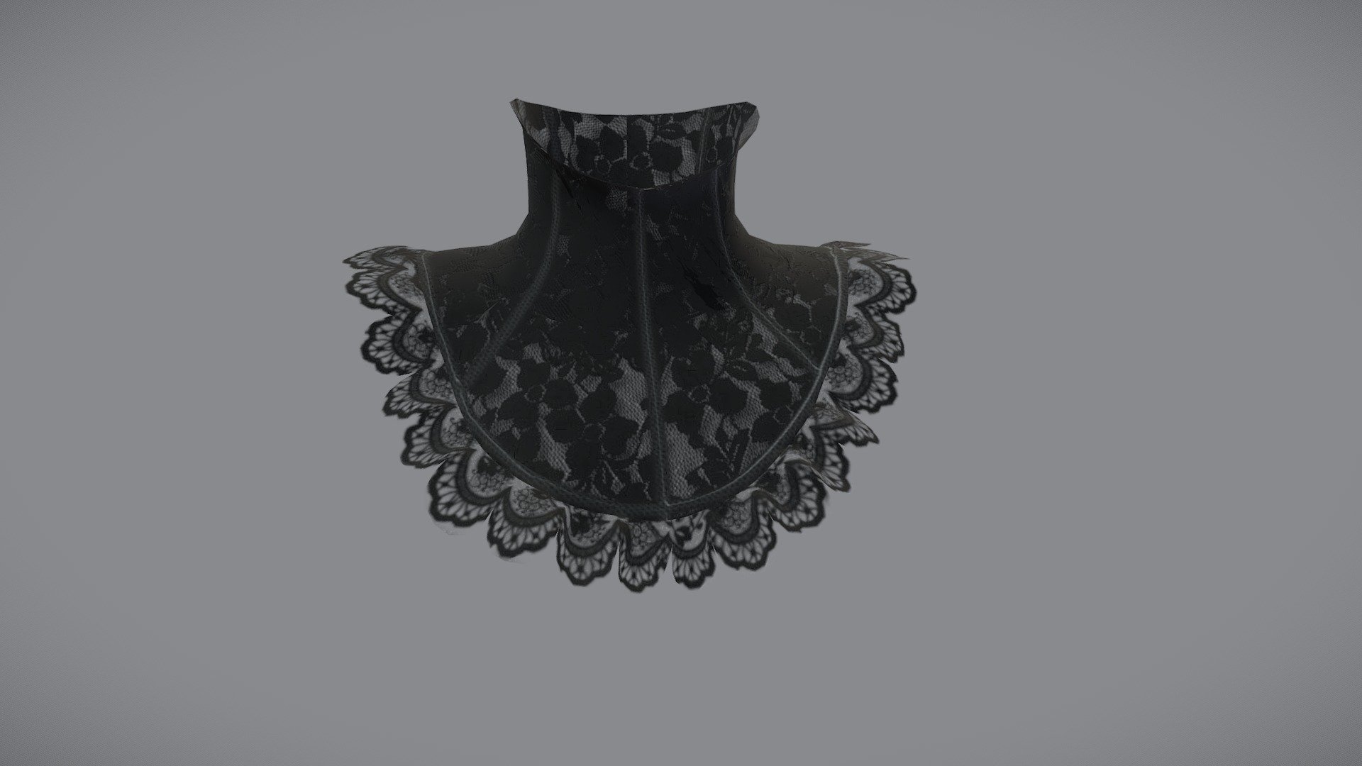 Female Lace Neck Corset