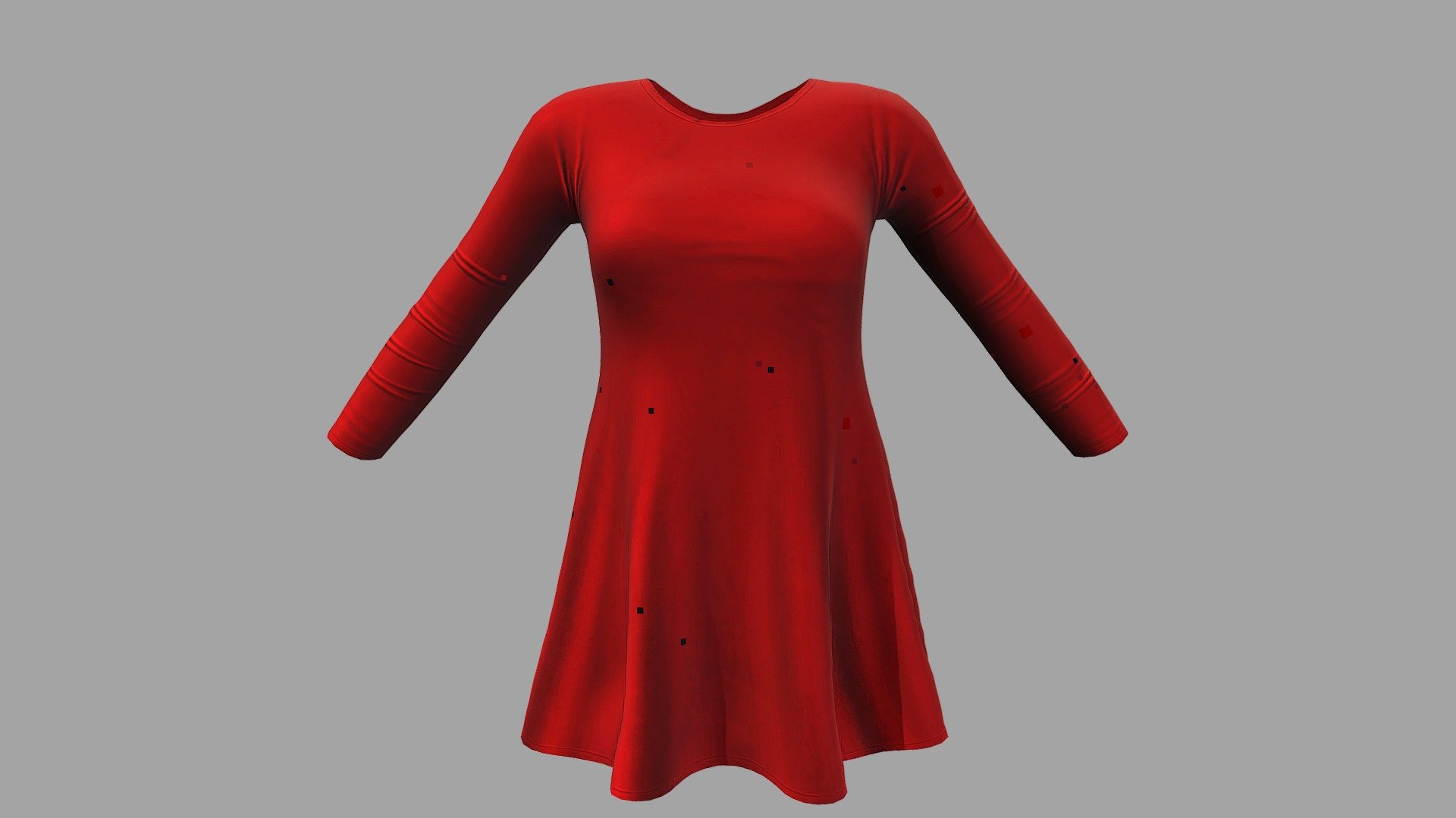 Female Long Sleeves Randi Shift Dress