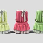 Female Strapless Candy Dress