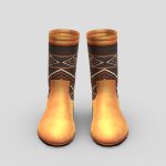 Indian Motifs Female Boots