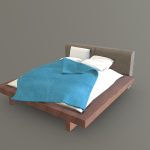 Low Poly Low Bed