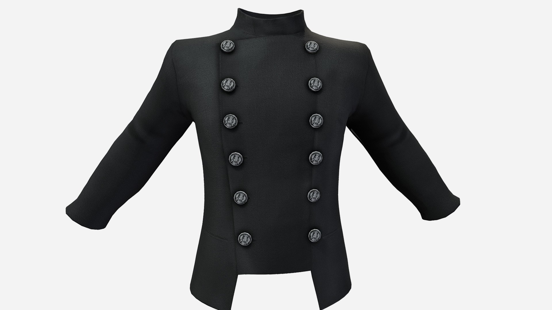 Men’s Double Breasted Uniform Jacket