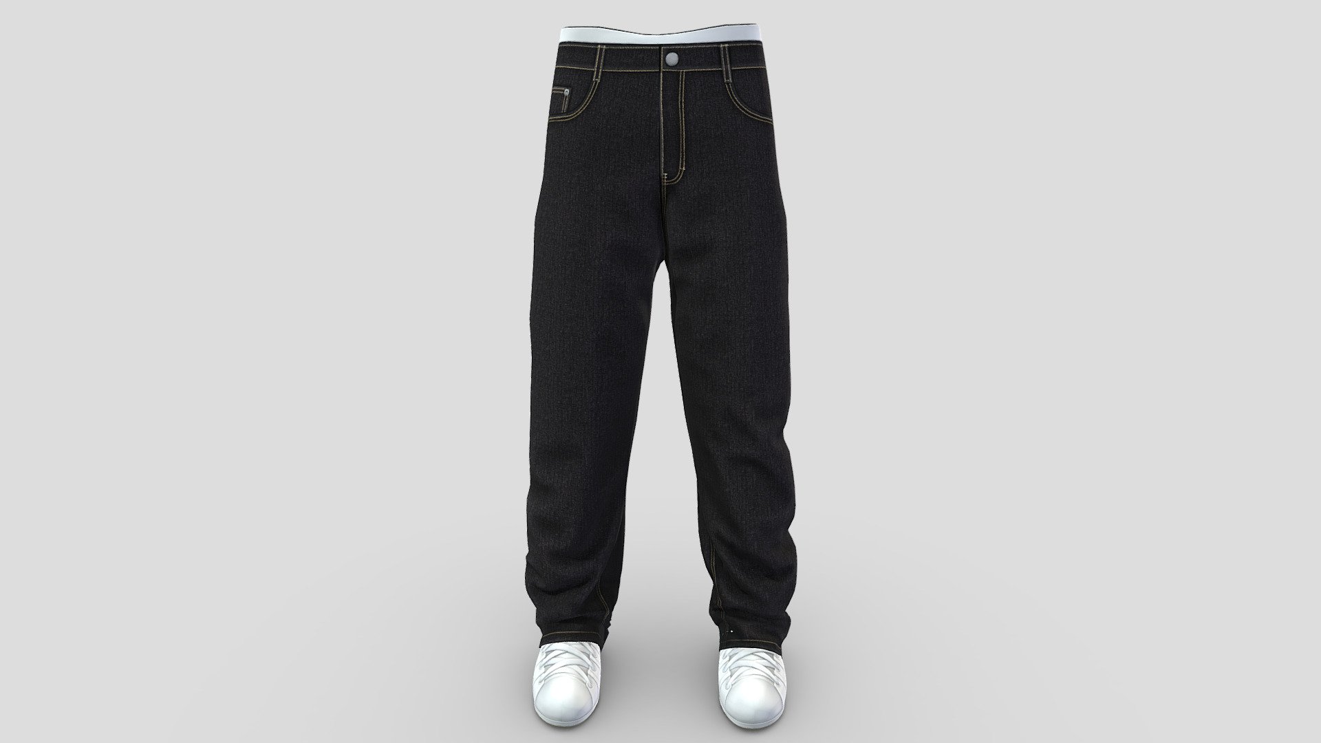 Men’s Streetstyle Baggy Pants Shoes