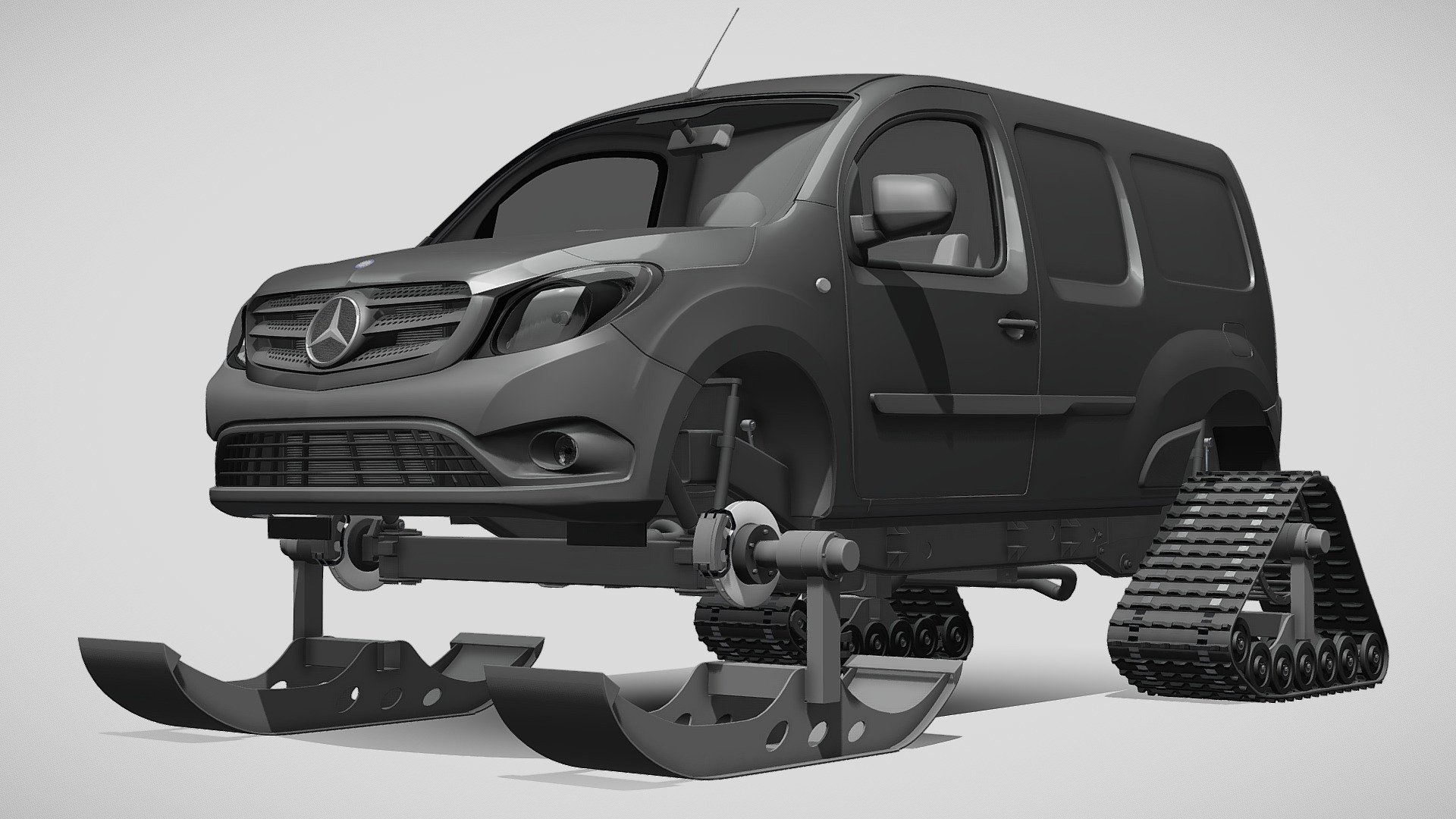 Mercedes Benz Citan Van Ski 2018