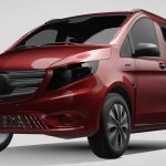 mercedes benz e vito tourer 2021 3d model
