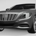 mercedes benz s 350 bluetec w222 2013 3d model