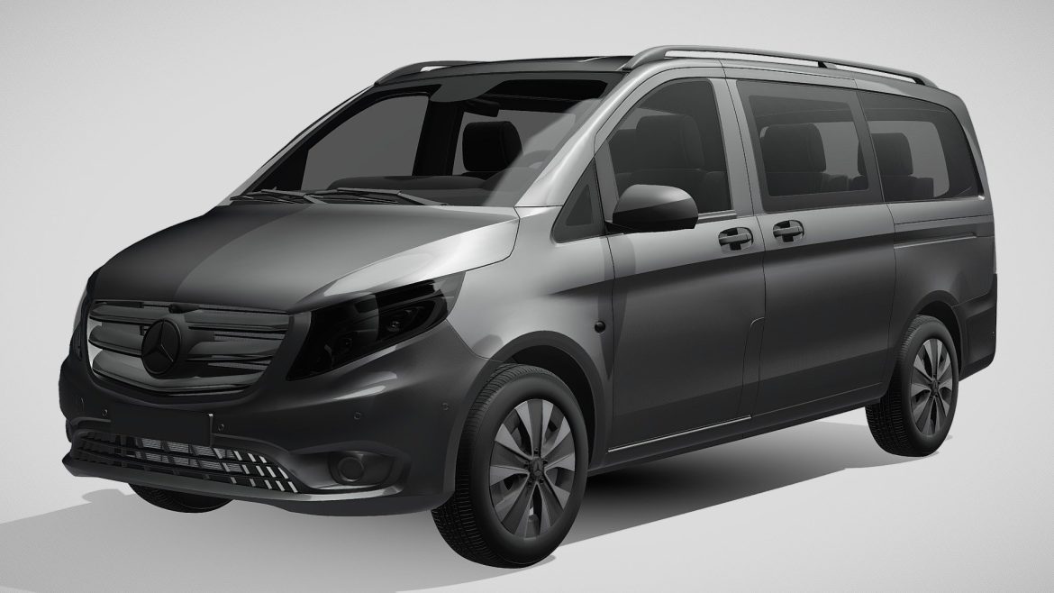 mercedes benz vito tourer 2021 3d model