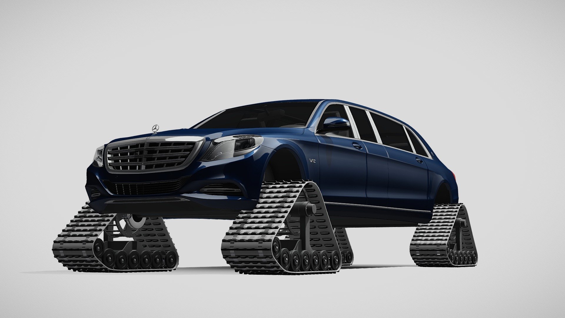 Mercedes Maybach Pullman Crawler 2018