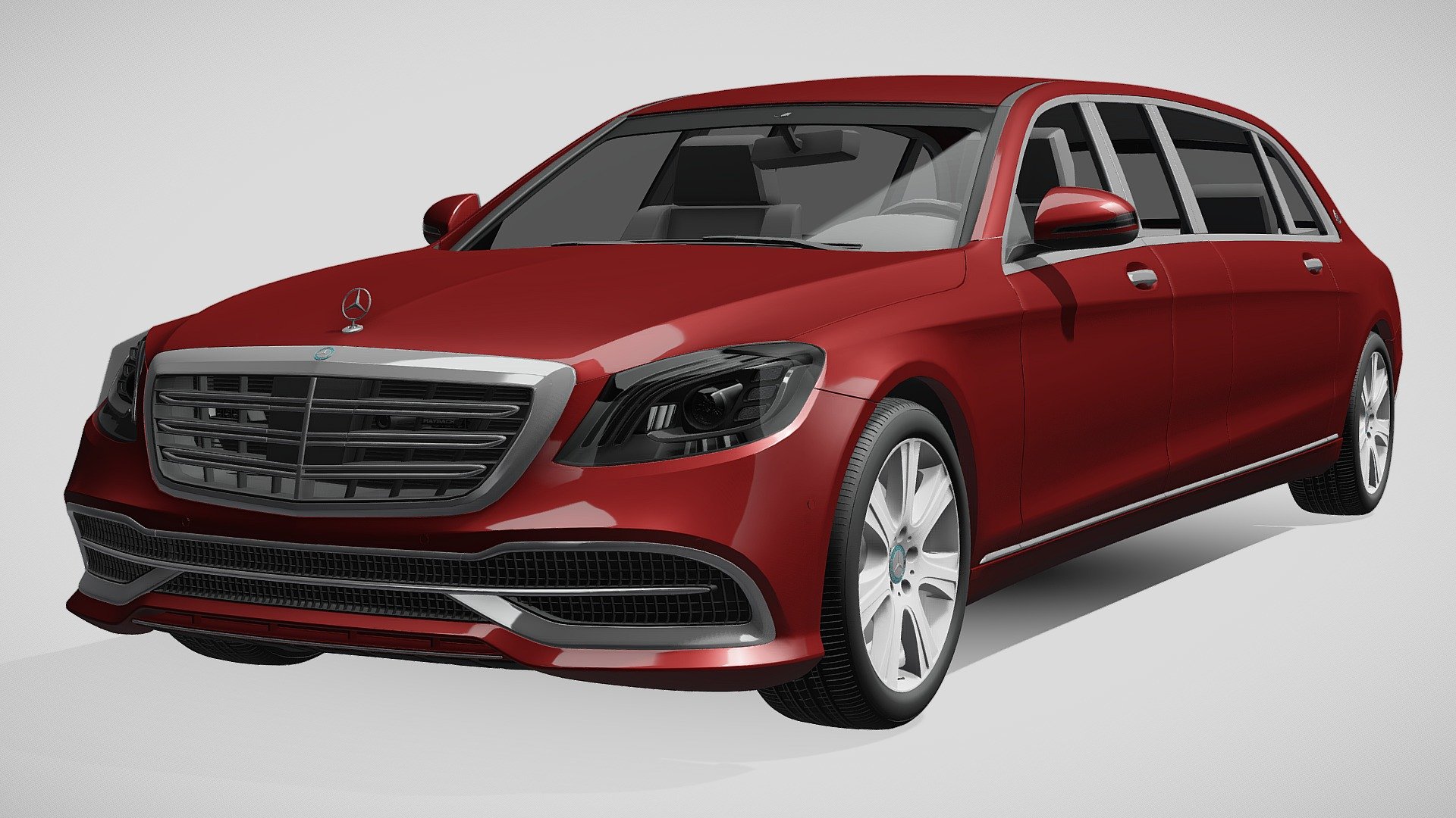 Mercedes Maybach S 650 Pullman Guard VV222 2018