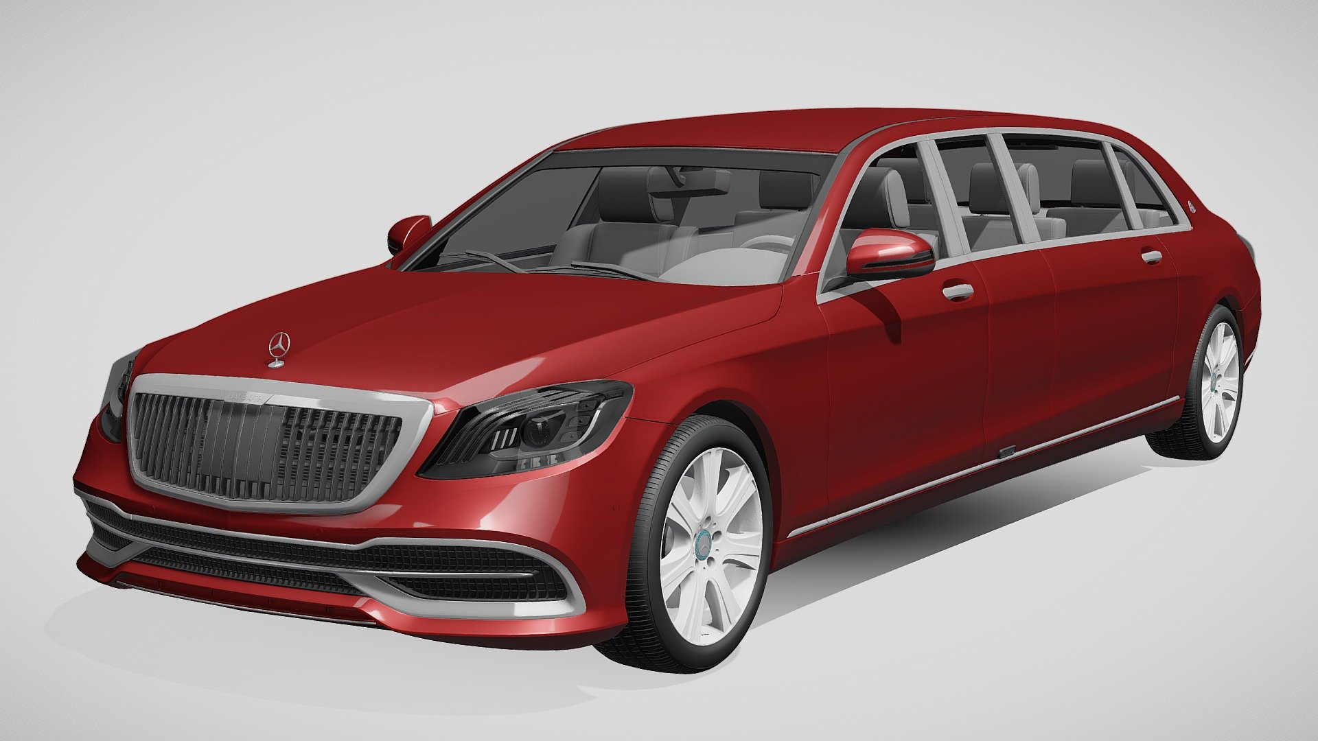 Mercedes Maybach S 650 Pullman Guard VV222 2019