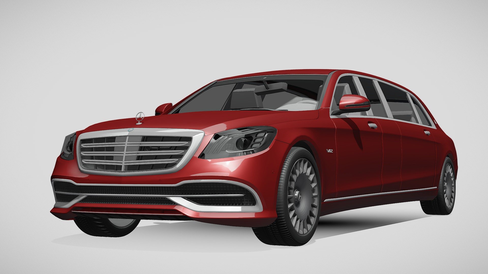 Mercedes Maybach S 650 Pullman Guard VV222 2018