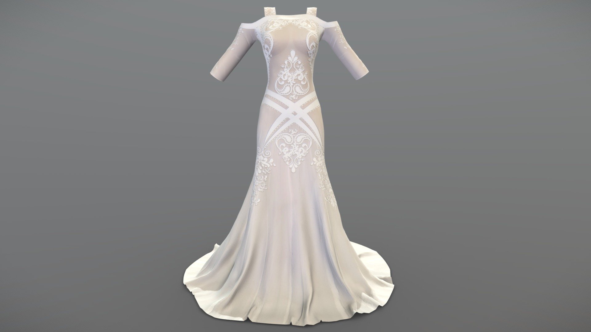 Pallace Couture Wedding Dress