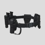 police belt gear set 3d model