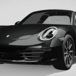 porsche 911 targa 4s 2014 3d model