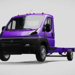 ram promaster cargo single cab 4300 wb 2019 3d model