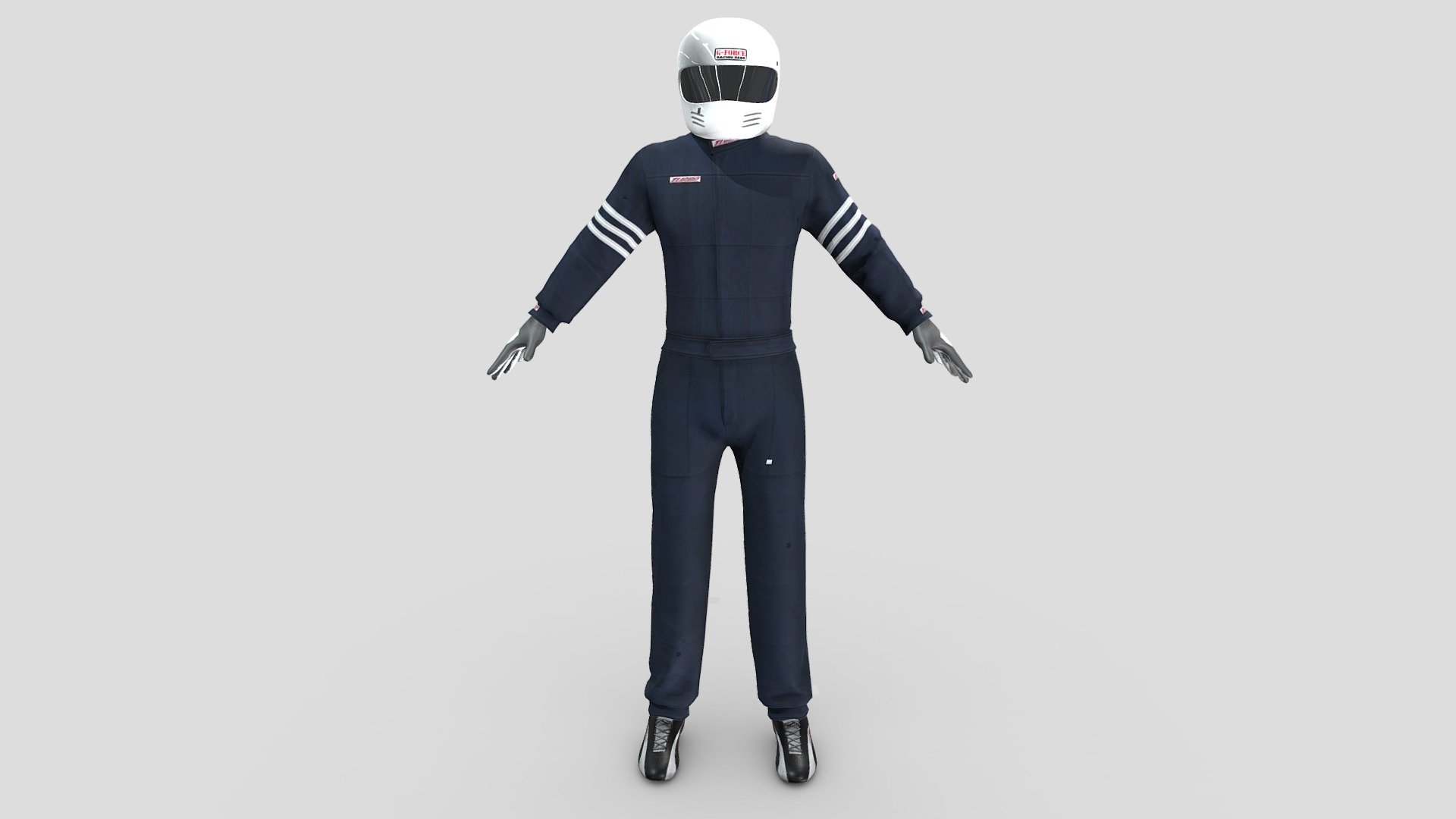 SAVE! Full Racer Male Character