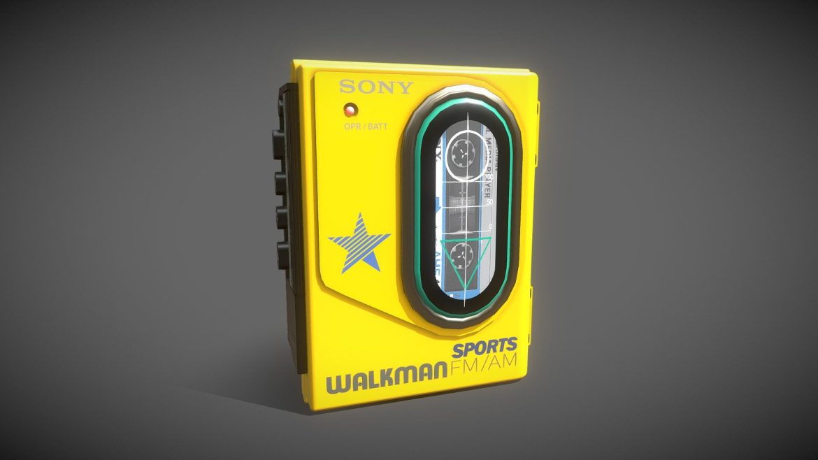 02 12 2019 walkman retroelectronicschallenge 3d model