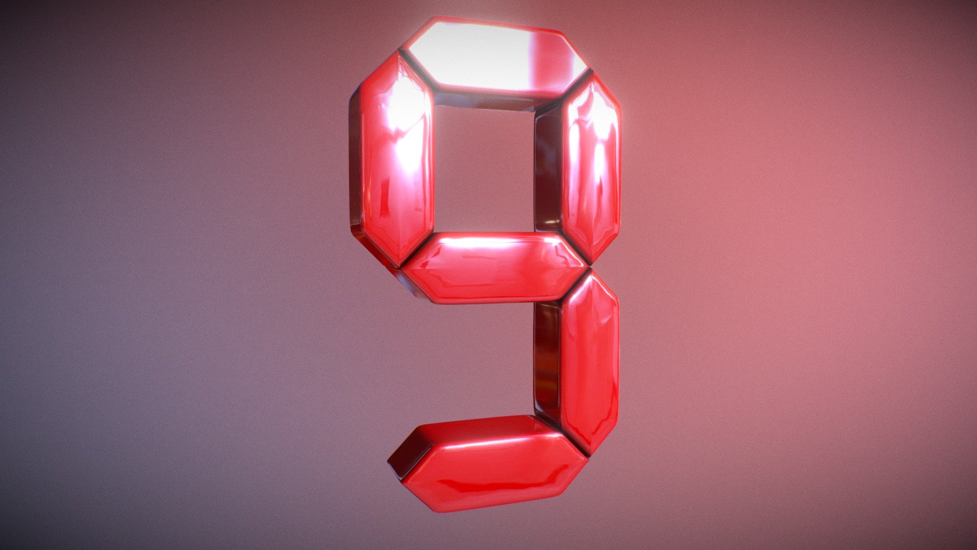 10 Seconds Video Countdown 3D Animation