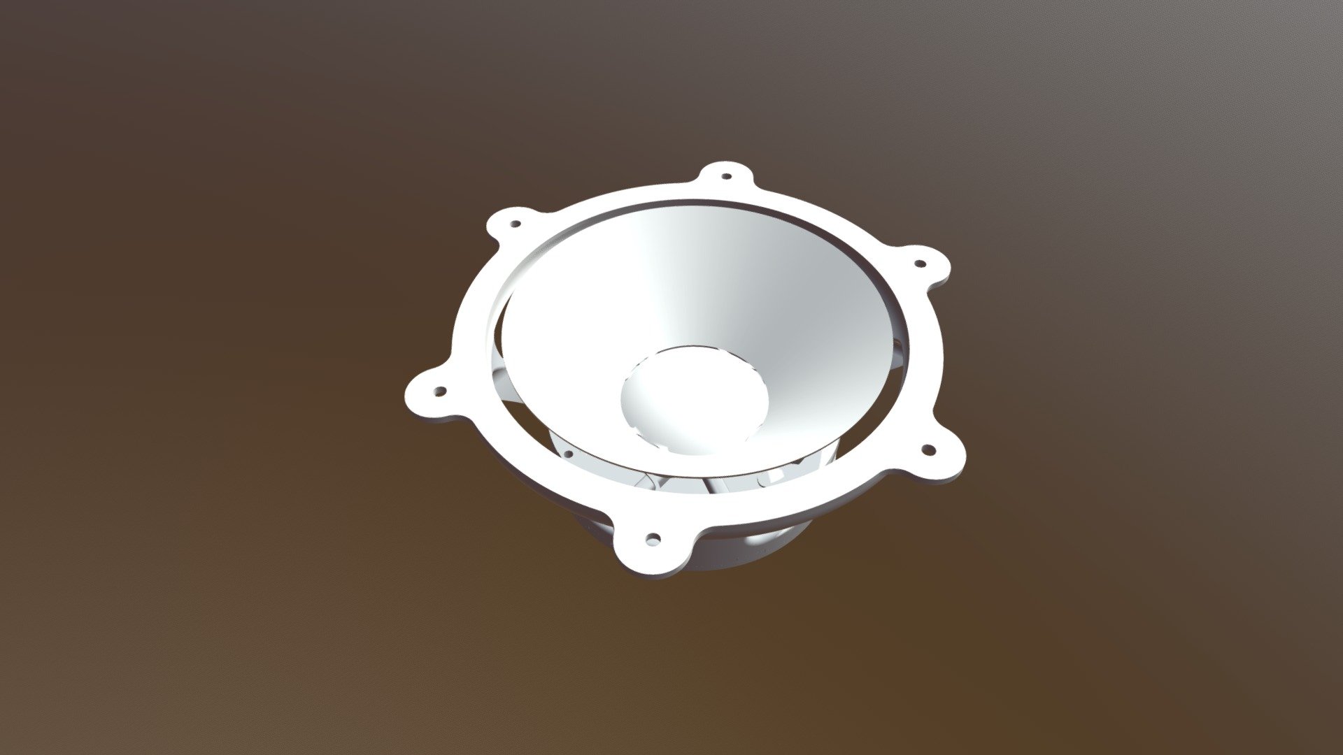 3D printable speaker