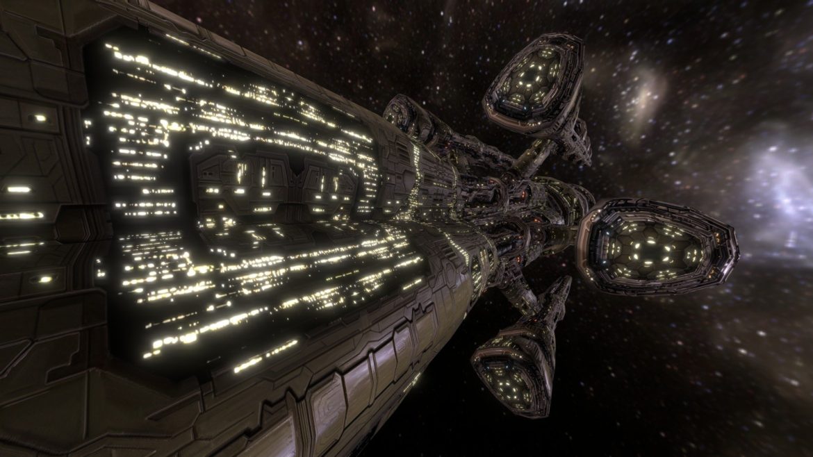 3drt sci fi battleship bereth 3d model