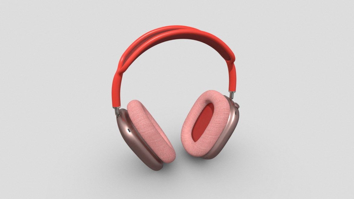 airpods max headphone 3d model