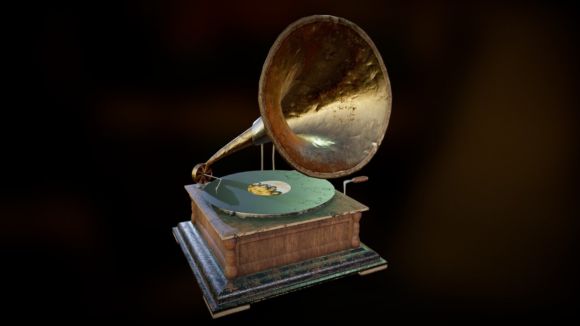 [Animation] Old Gramophone