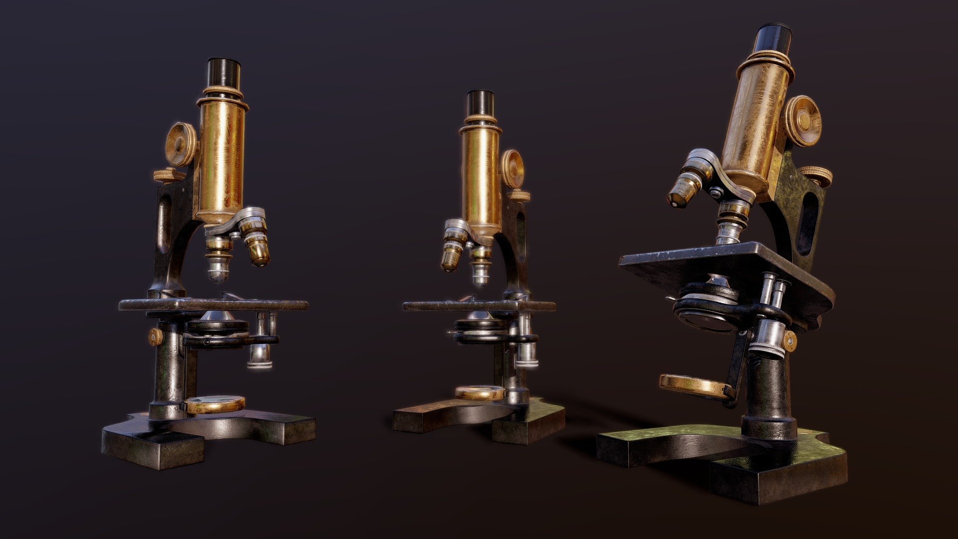 Antique Microscope