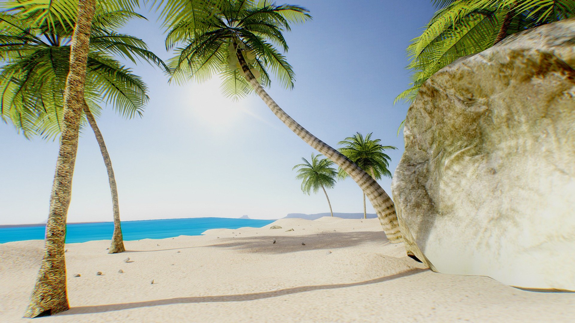 Beach |Baked| VR Ready