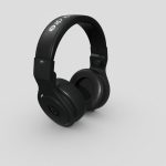 beats pro headphones by dre 3d model