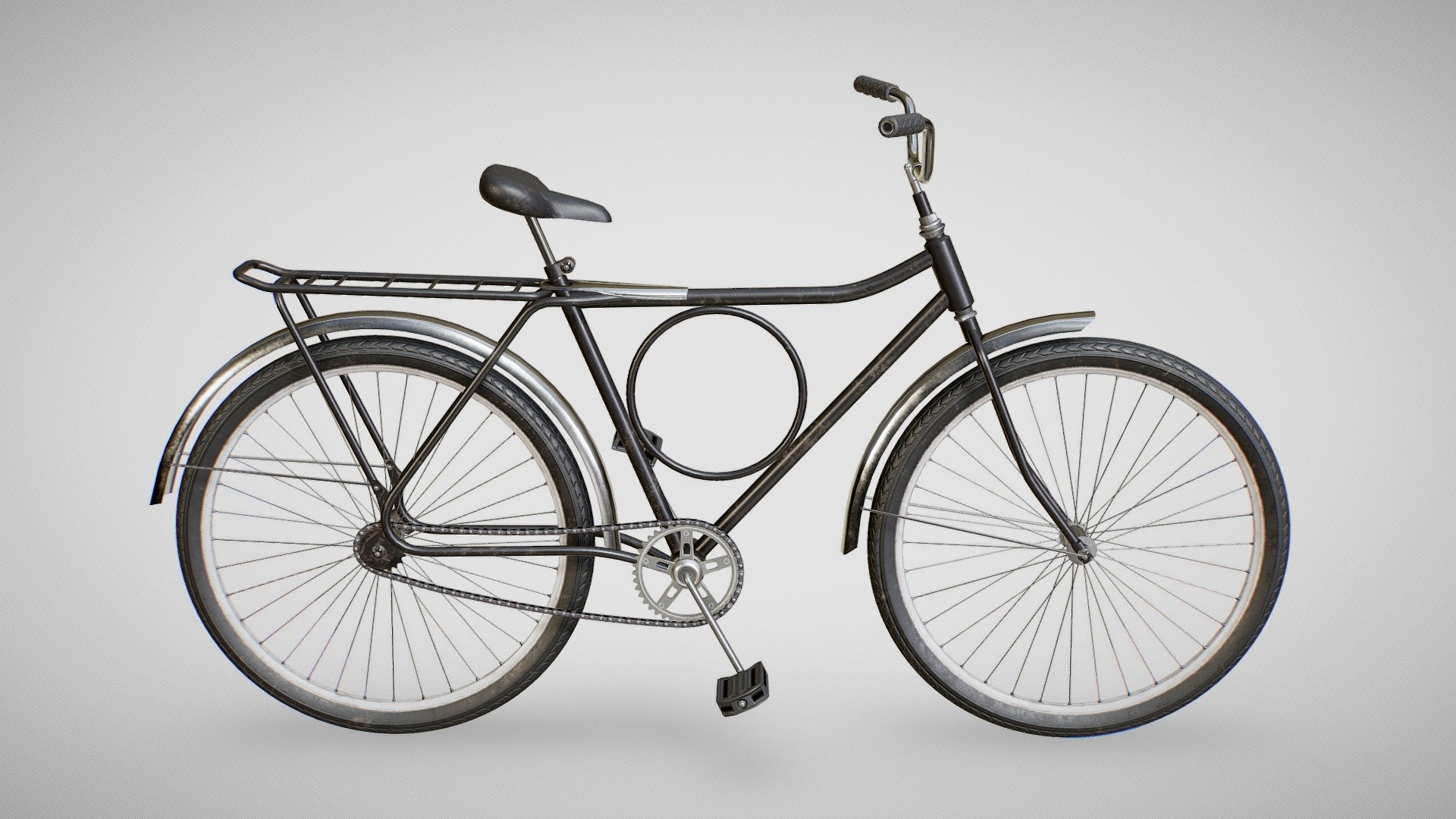 Bicycle – Monark (Black, Blue and Red)