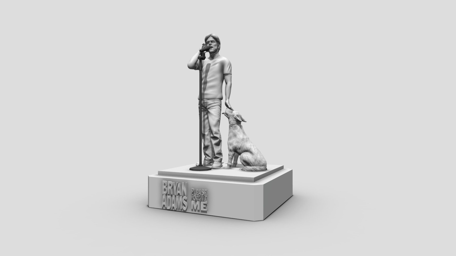 Bryan Adams – Please forgive me 3DPrinting