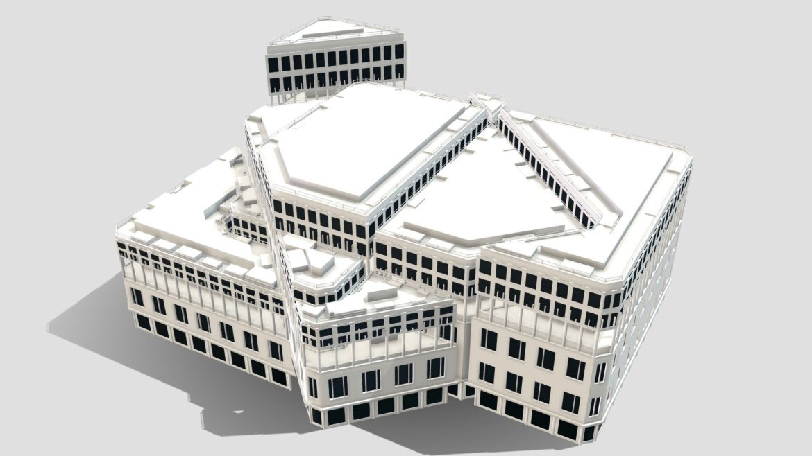 building 1 3d model