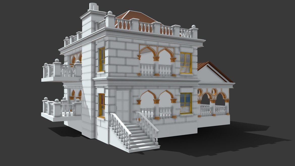 building d1 3d model