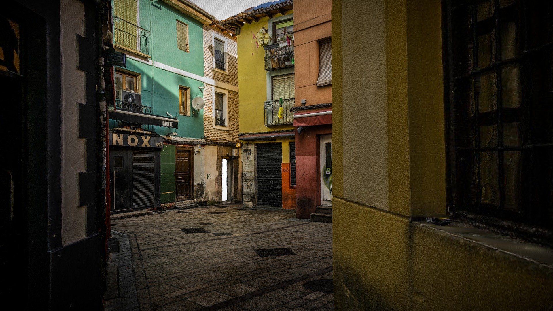 Calle del Barrio Húmedo de León (photogrammetry)